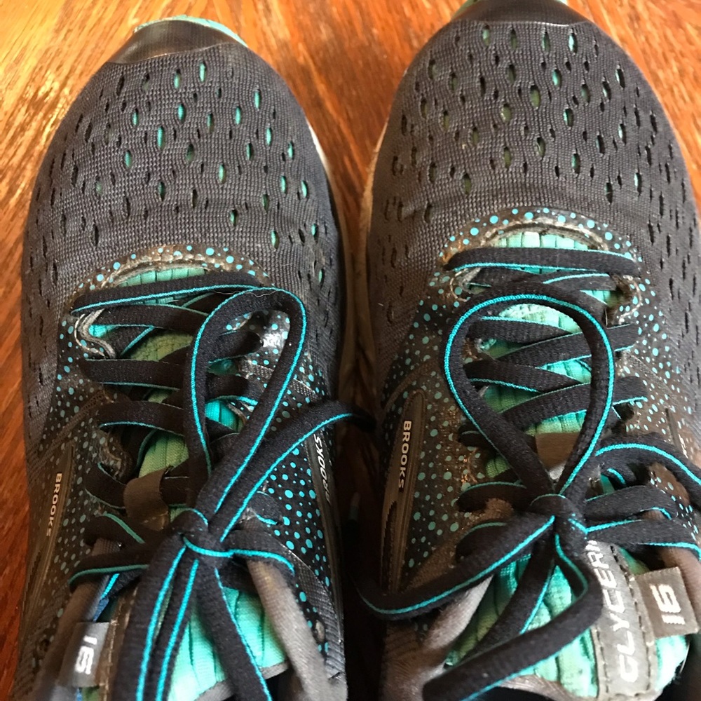 Excellent Brooks Grey & Tiel Running Shoe! - Picture 6 of 11